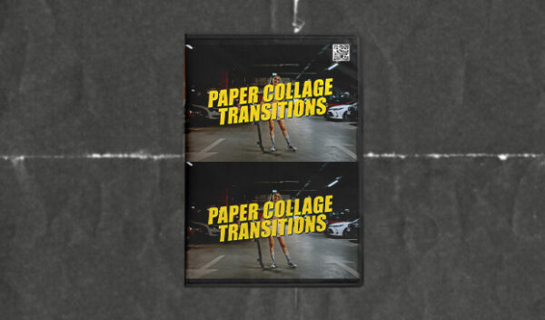 Paper Collage Transitions MOGRT
