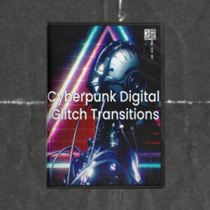 Digital Glitch Cyberpunk Transitions