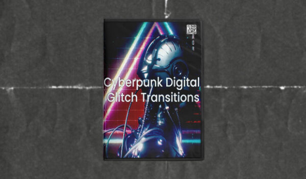 Digital Glitch Cyberpunk Transitions