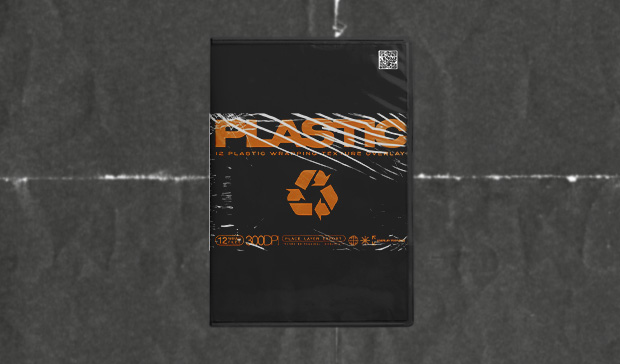 Plastic Wrap Texture Overlays